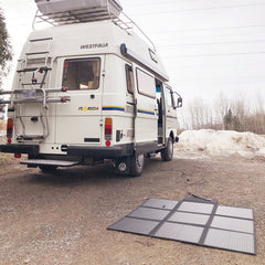 LensunSolar 200W 36V Solar Blanket for 24V Battery or Power Station