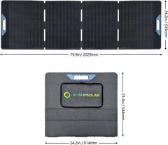 Lensun 200W 12V Waterproof Foldable Solar Panel