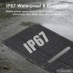 Lensunsolar 60W Waterproof Foldable Solar Panel