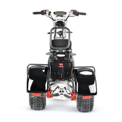 LinksEride CP7 DUAL MOTOR 2000W 60V 20Ah Electric Scooter Trike - Green Vista Living