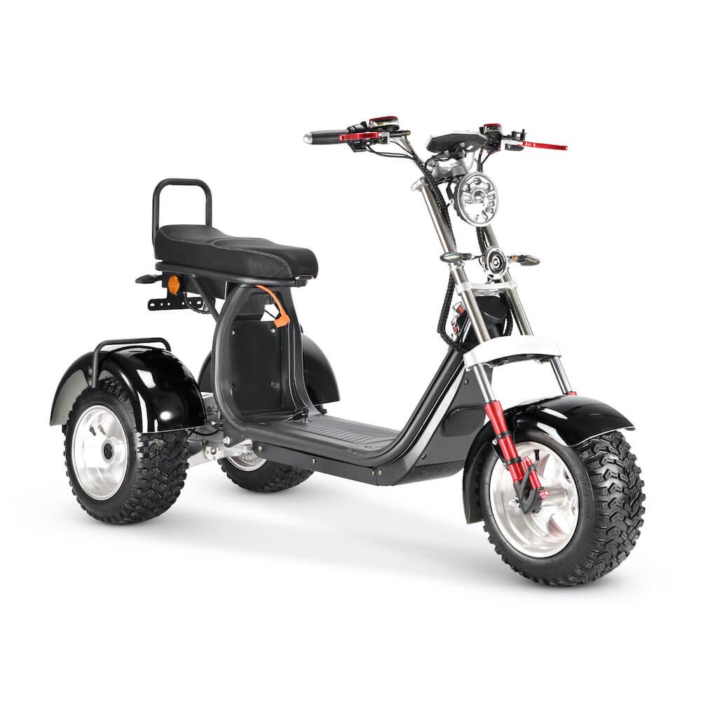 LinksEride CP7 DUAL MOTOR 2000W 60V 20Ah Electric Scooter Trike - Green Vista Living