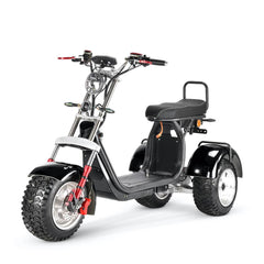 LinksEride CP7 DUAL MOTOR 2000W 60V 20Ah Electric Scooter Trike - Green Vista Living