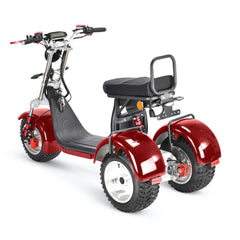 LinksEride CP7 DUAL MOTOR 2000W 60V 20Ah Electric Scooter Trike - Green Vista Living