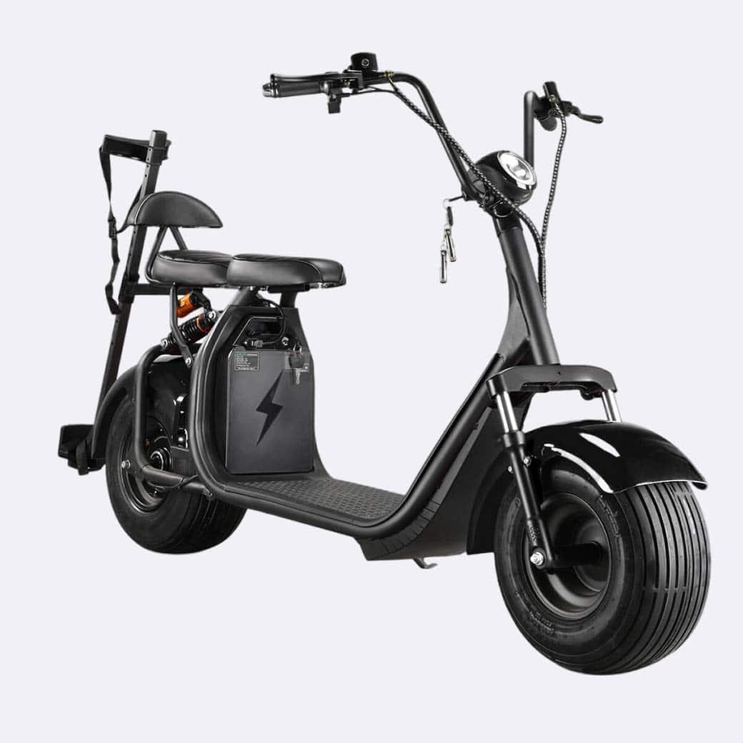 LinksEride X7 2 WHEEL Single Person 2000W 60V 20Ah Electric Golf Scooter - Green Vista Living