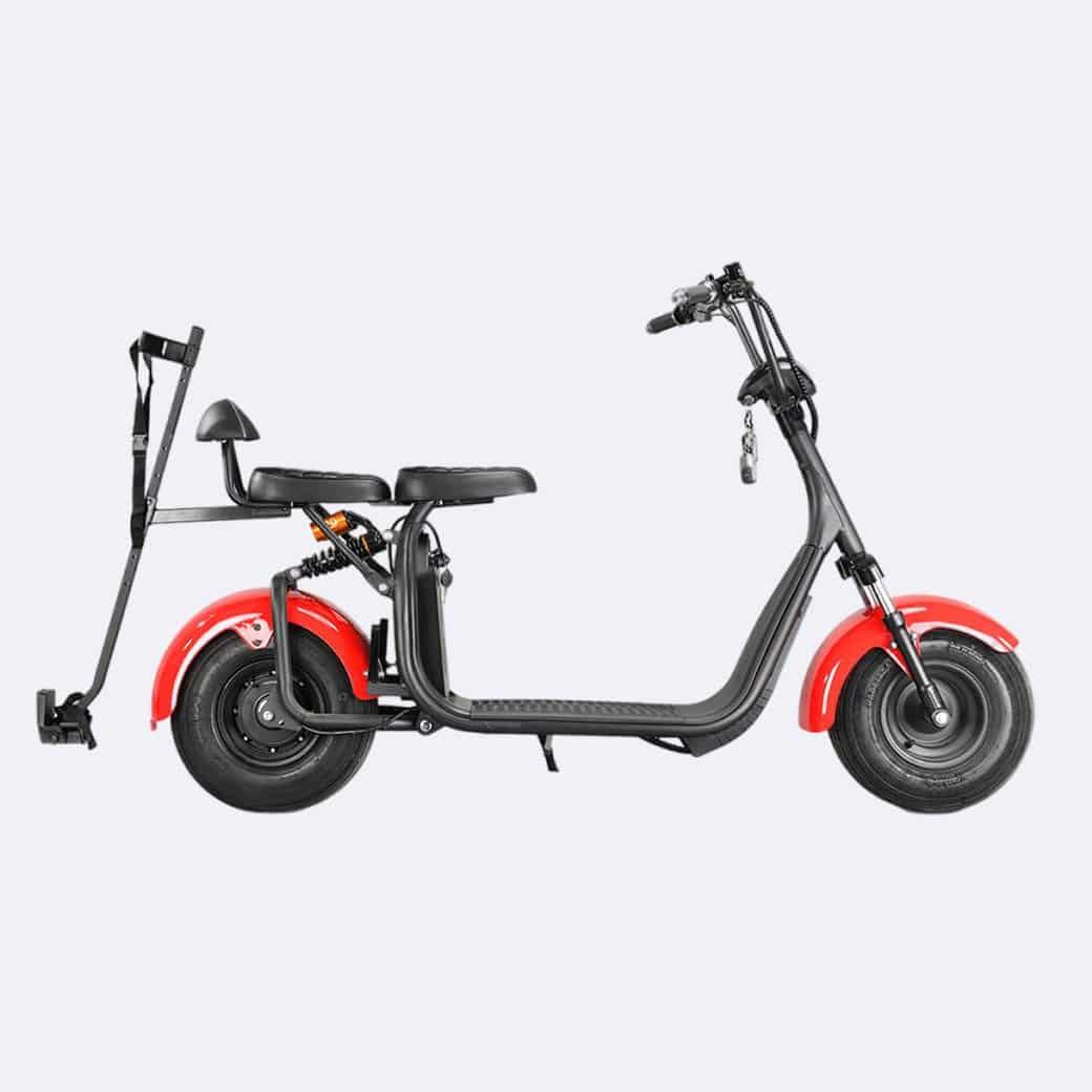 LinksEride X7 2 WHEEL Single Person 2000W 60V 20Ah Electric Golf Scooter - Green Vista Living
