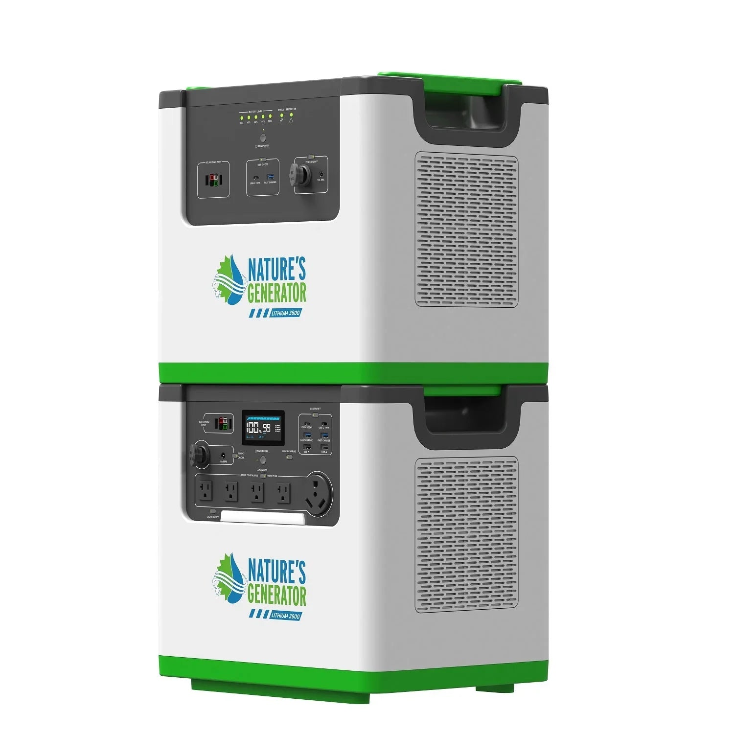 Nature's Generator Lithium 3600 Solar Generator - Green Vista Living
