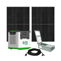 Nature's Generator Lithium 3600 Solar Generator and Transfer Switch - Green Vista Living