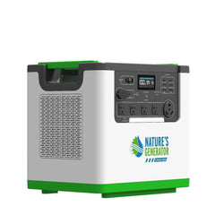 Nature's Generator Lithium 3600 Solar Generator - Green Vista Living