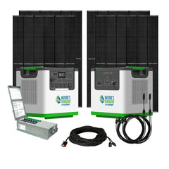 Nature's Generator Lithium 3600 Solar Generator and Transfer Switch - Green Vista Living