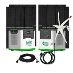 Nature's Generator Lithium 3600 Solar and Wind Generator - Green Vista Living
