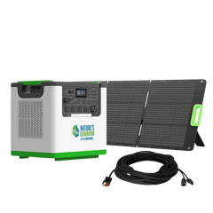 Nature's Generator Lithium 3600 Solar Generator - Green Vista Living