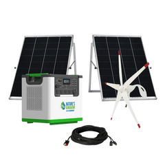 Nature's Generator Lithium 3600 Solar and Wind Generator - Green Vista Living
