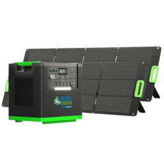 Nature's Generator Lithium 6000 with Solar Panel - Green Vista Living