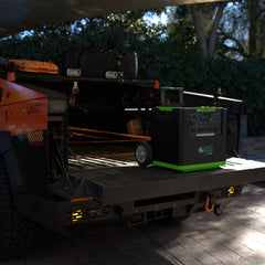 Nature's Generator Lithium 6000 with Solar Panel - Green Vista Living