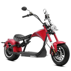 LinksEride M1P Citycoco 2000W 60V 30Ah Full Suspension Fat Tire Lithium Electric Scooter - Green Vista Living