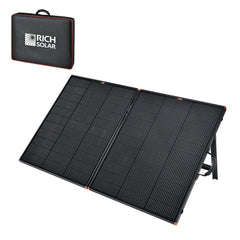 Rich Solar MEGA 200 Watt Portable Solar Panel | Powerful 12V Portable Solar Panel for Generators, Power Stations, Campers - Green Vista Living