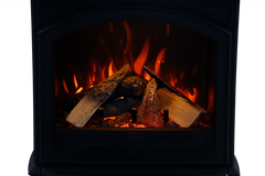 Cast Iron High Output Series E-50HO, E-70HO Freestanding Electric Fireplace
