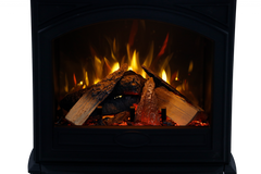 Cast Iron High Output Series E-50HO, E-70HO Freestanding Electric Fireplace