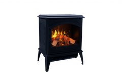 Cast Iron High Output Series E-50HO, E-70HO Freestanding Electric Fireplace