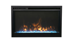 Amantii Traditional Extra slim 30 Inch Modern Smart Electric Fireplace - Green Vista Living