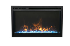 Amantii Traditional Extra slim 30 Inch Modern Smart Electric Fireplace - Green Vista Living