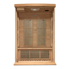 Maxxus 2 Person Near Zero EMF FAR IR Sauna (MX-K206-01-ZF HEM)