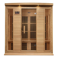 Maxxus 4 Person Near Zero EMF FAR IR Sauna (MX-K406-01-ZF HEM)