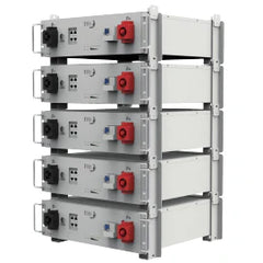 Midnite Power MNPowerflo5 Lithium Batteries Kit | 25.6 kWh Storage Capacity | 5 Server Rack batteries