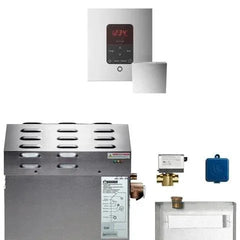MS Butler 5kW Steam Shower Generator Package with iTempoPlus Control in Square, Polished Chrome - Green Vista Living