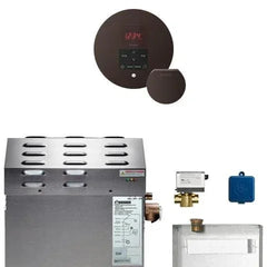 Mr.Steam Butler 9kW Steam Shower Generator Package with iTempoPlus Control in Round, Oil-Rubbed Bronze - Green Vista Living
