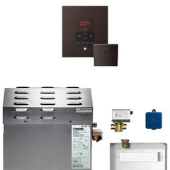 Mr.Steam Butler 9kW Steam Shower Generator Package with iTempoPlus Control in Square, Oil-Rubbed Bronze - Green Vista Living