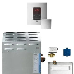 Mr.Steam Super Butler 12kW Steam Shower Generator Package with iTempoPlus Control in Square, Polished Chrome - Green Vista Living