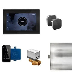 Mr. Steam XButler Max Steam Shower Control Package iSteamX Control and AromaGlass SteamHead - Green Vista Living