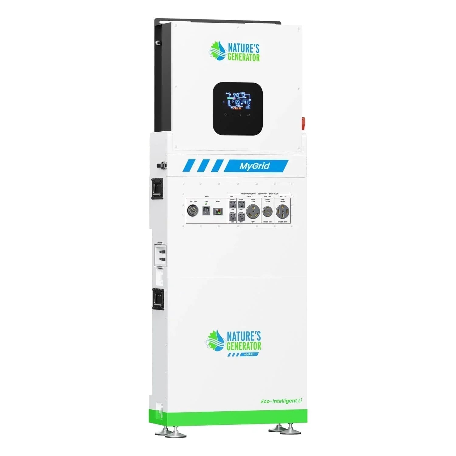 Nature's Generator MyGrid 10K Solar and Wind Generator for Home - Green Vista Living