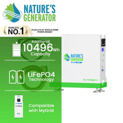 Nature's Generator MyGrid 10K Solar Battery - Green Vista Living