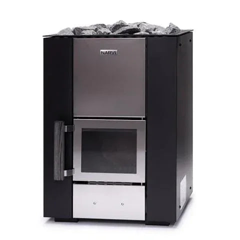 Narvi Kuru 20, 16kW Wood-Burning Sauna Stove - Green Vista Living