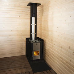 Narvi Kuru 20, 16kW Wood-Burning Sauna Stove - Green Vista Living
