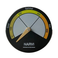 Narvi Smoke Flue Thermometer, magnetic