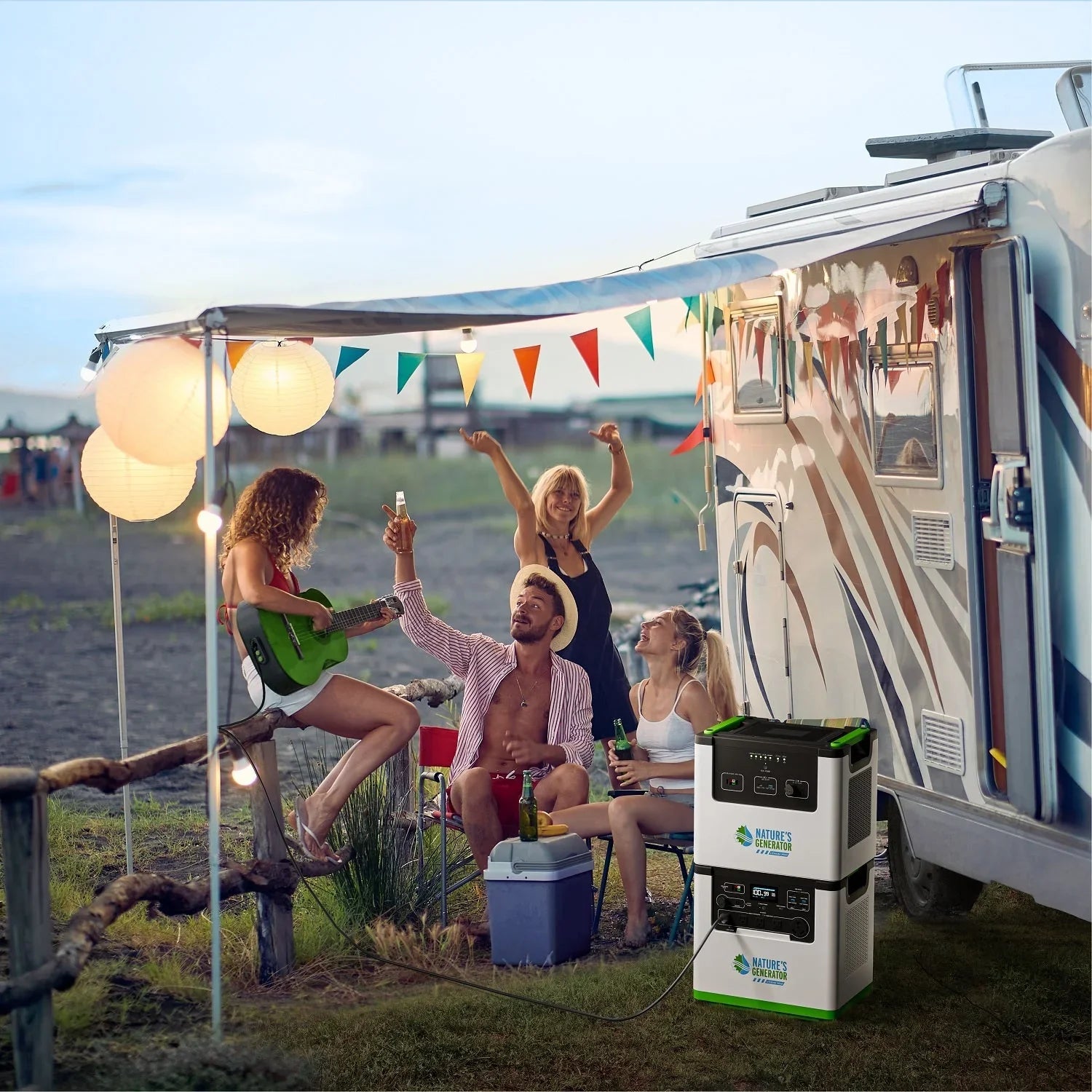 Nature's Generator Lithium 3600 Solar Generator - Green Vista Living