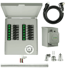 Nature's Generator 12-Circuit 120/240V 50A Non-Automatic Transfer Switch - Green Vista Living