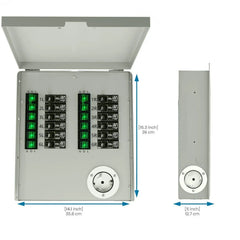 Nature's Generator 12-Circuit 120/240V 50A Non-Automatic Transfer Switch - Green Vista Living