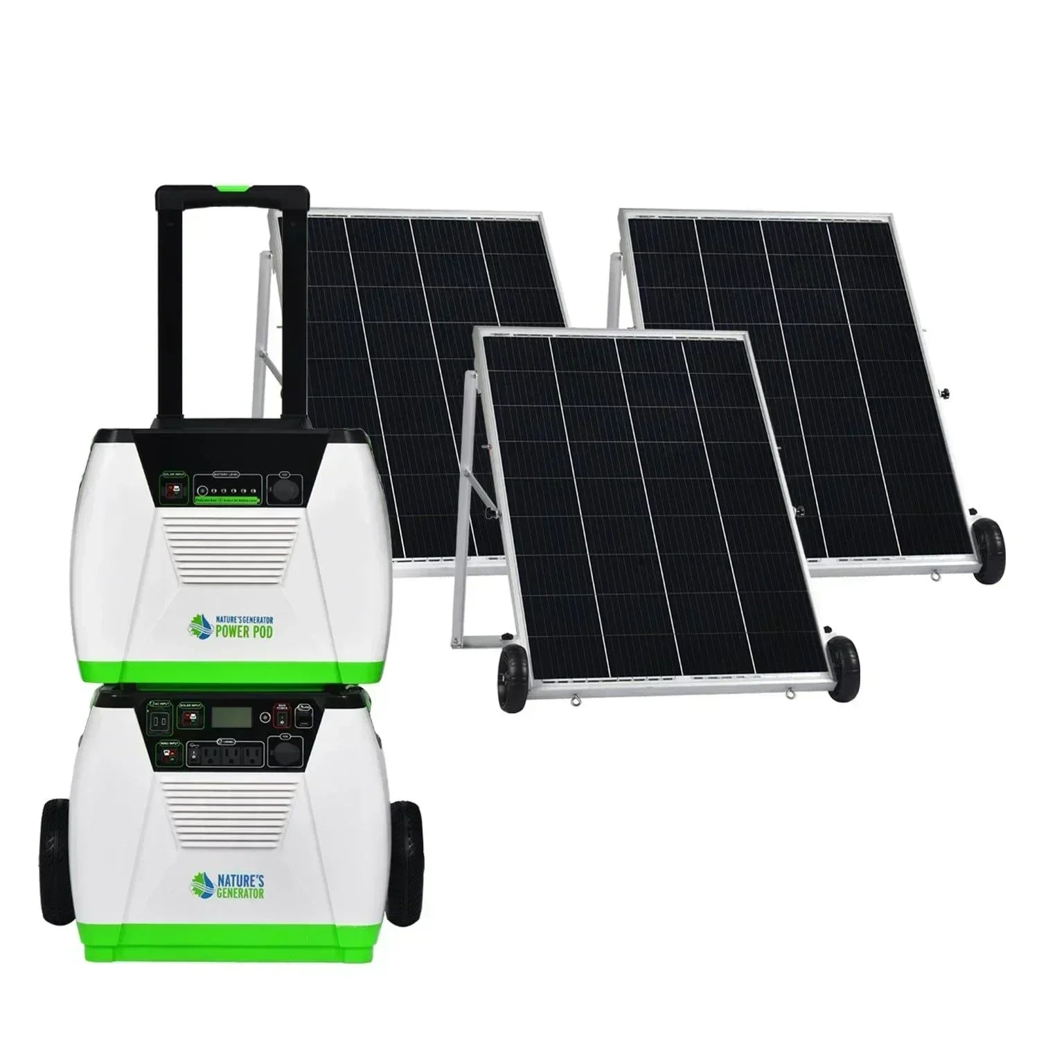 Nature's Generator 1800W Platinum System Solar Kit - Green Vista Living