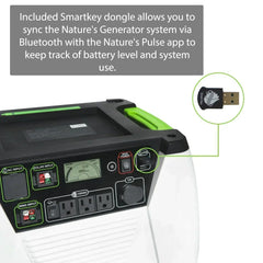 Nature's Generator 1800W Platinum System Solar Kit - Green Vista Living