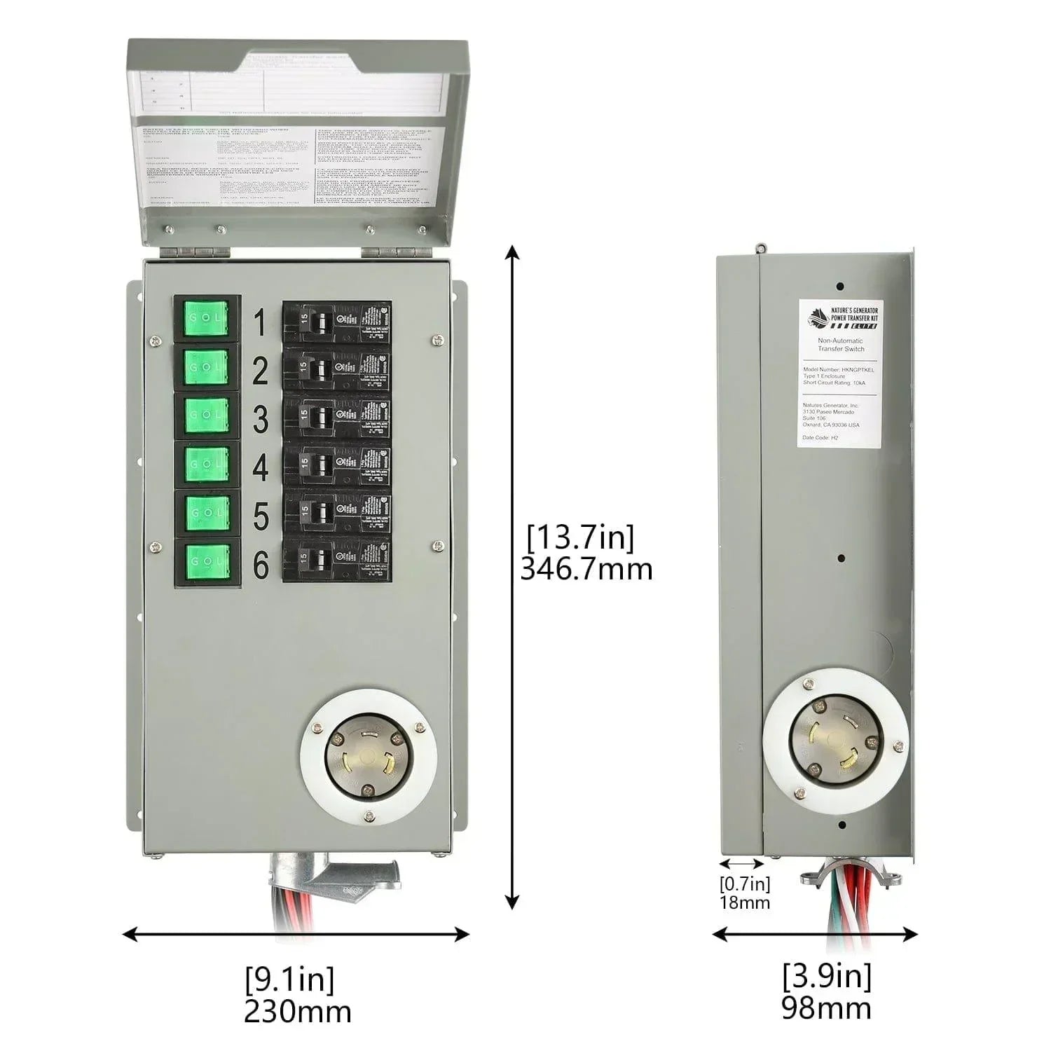 Nature's Generator Elite Gold - PE System - Green Vista Living