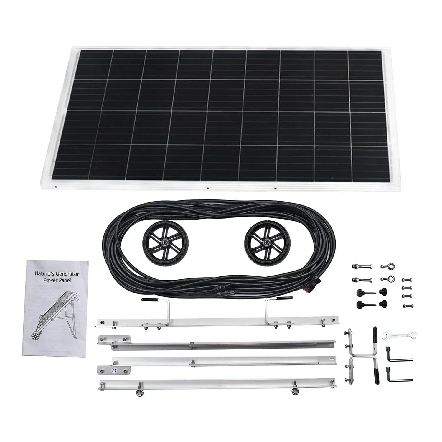 Nature's Generator 1800W Gold PE System Solar Power Transfer Kit - Green Vista Living
