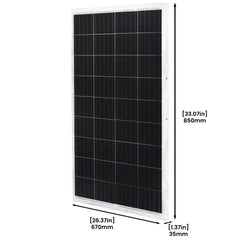 Nature's Generator 1800W Gold PE System Solar Power Transfer Kit - Green Vista Living