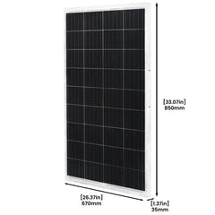 Nature's Generator 1800W Gold System Solar Kit - Green Vista Living