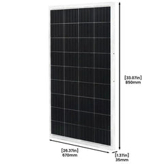 Nature's Generator 1800W Gold System Solar Kit - Green Vista Living