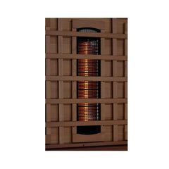 Golden Designs Full Spectrum Infrared Sauna with Himalayan Salt Bar | GDI-8035-03 | 3 Persons