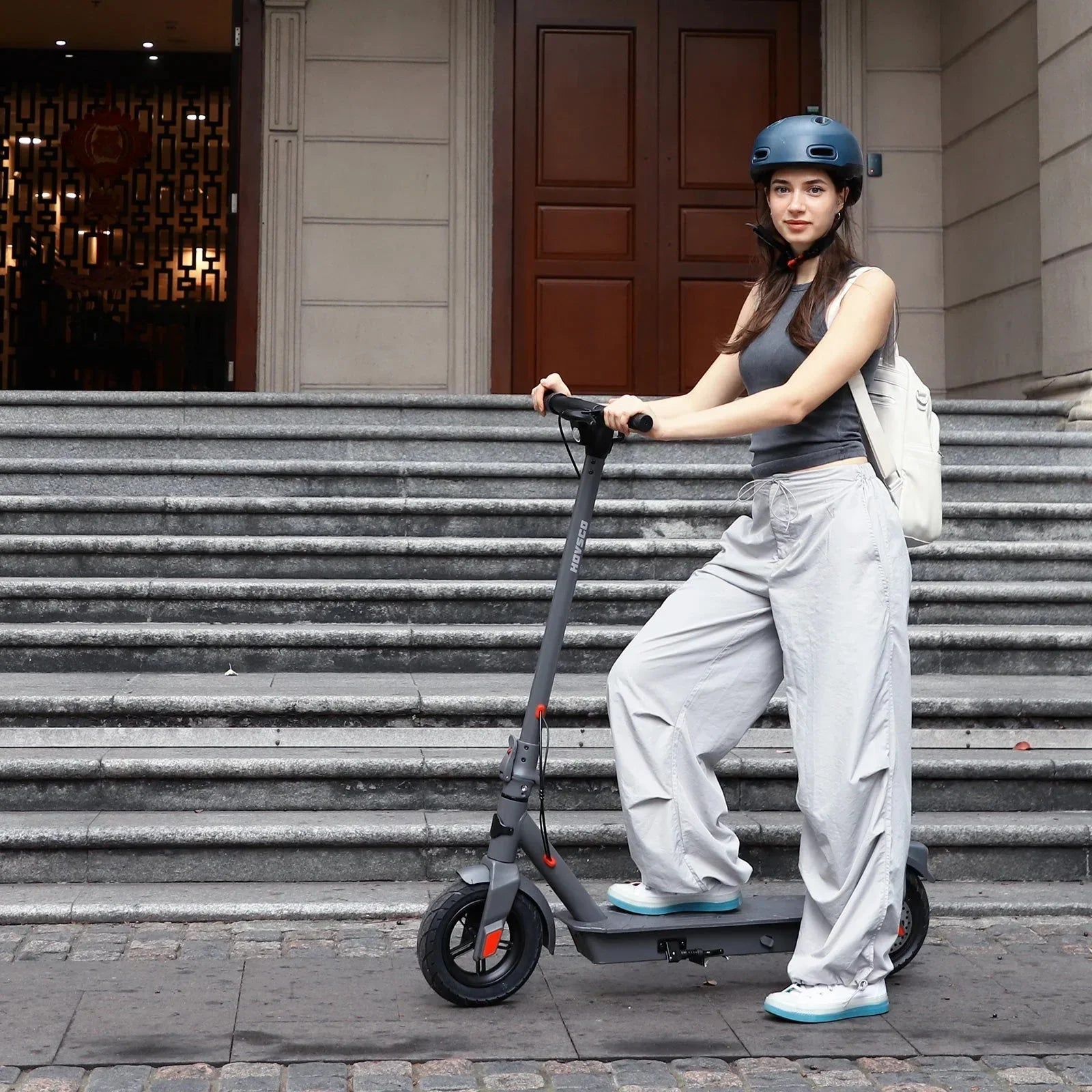 HOVSCO Xander Max 10" Folding Electric Scooter For Adult - Green Vista Living